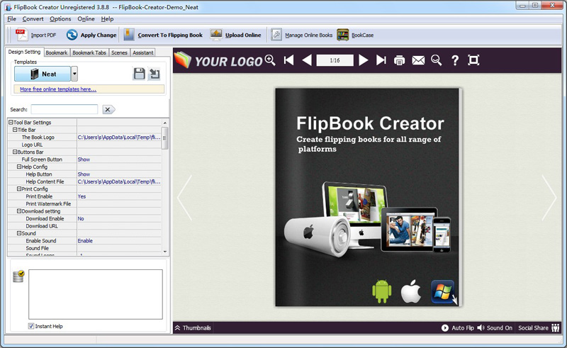 Boxoft Digital Brochure Builder for iPAD