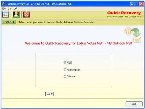 Download Advance NSF to PST Tool