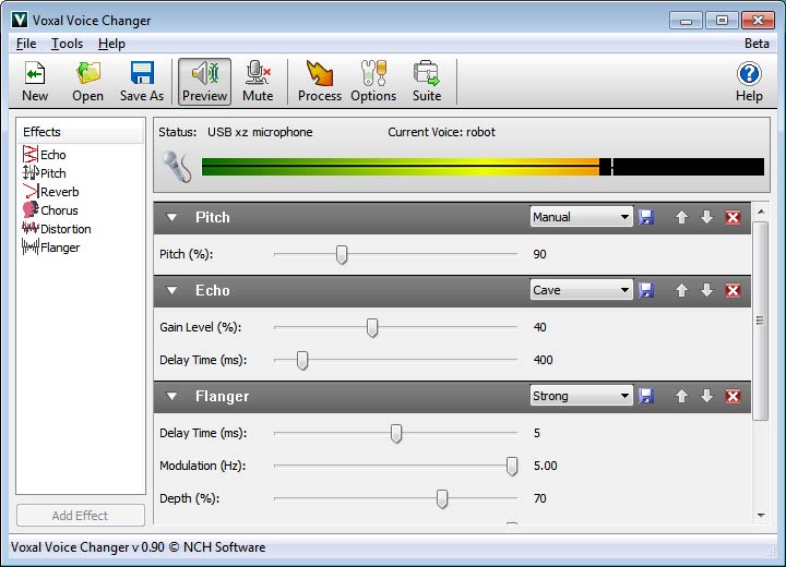 Voxal Professional Voice Change Software