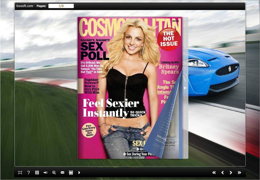 Boxoft Flash Book Flipper for Mac
