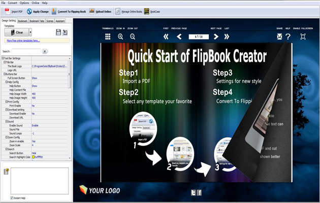 Flipping Book Publisher for HTML5