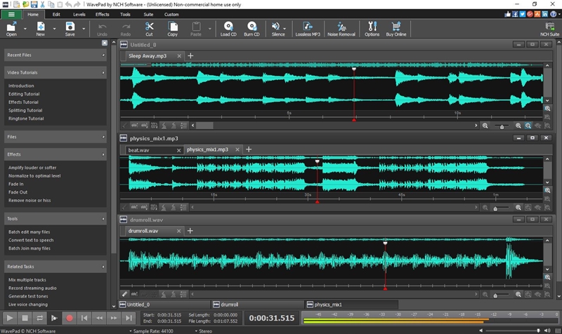 Wavepad Sound Creator Masters Edition