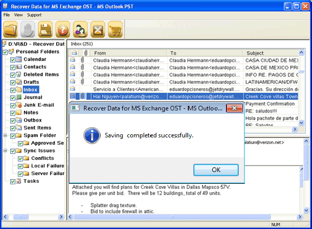 OST Repair Tool provided by Recover Data