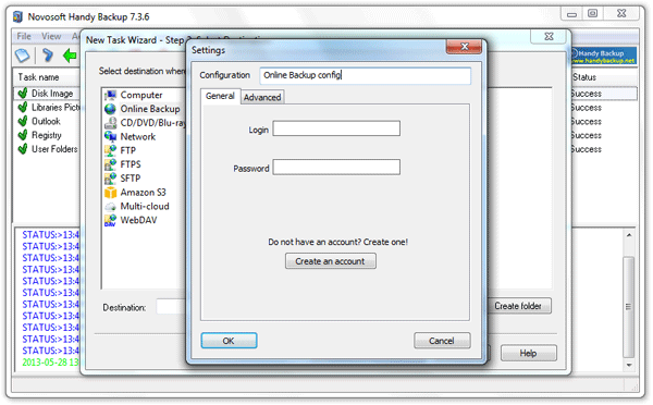 Handy Backup Online