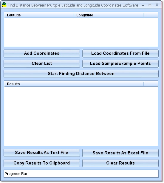 Find Distance Between Multiple Latitude and Longit