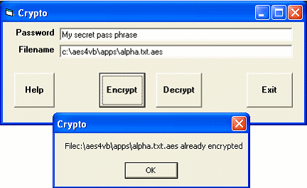 MarshallSoft Visual dBase AES Library