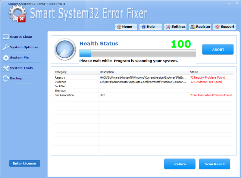Smart System32 Error Fixer Pro