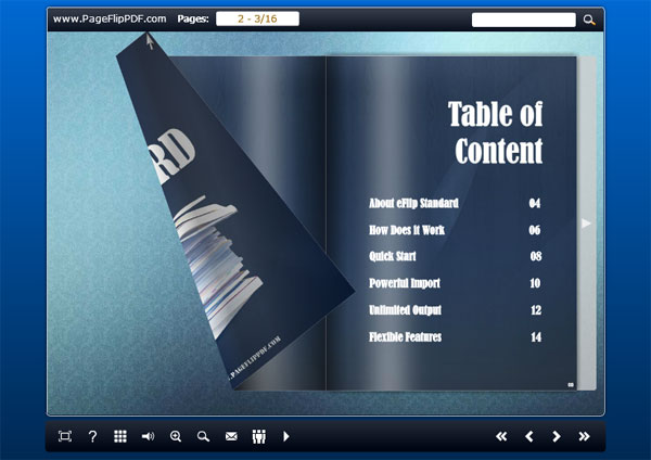 eFlip Page Creator
