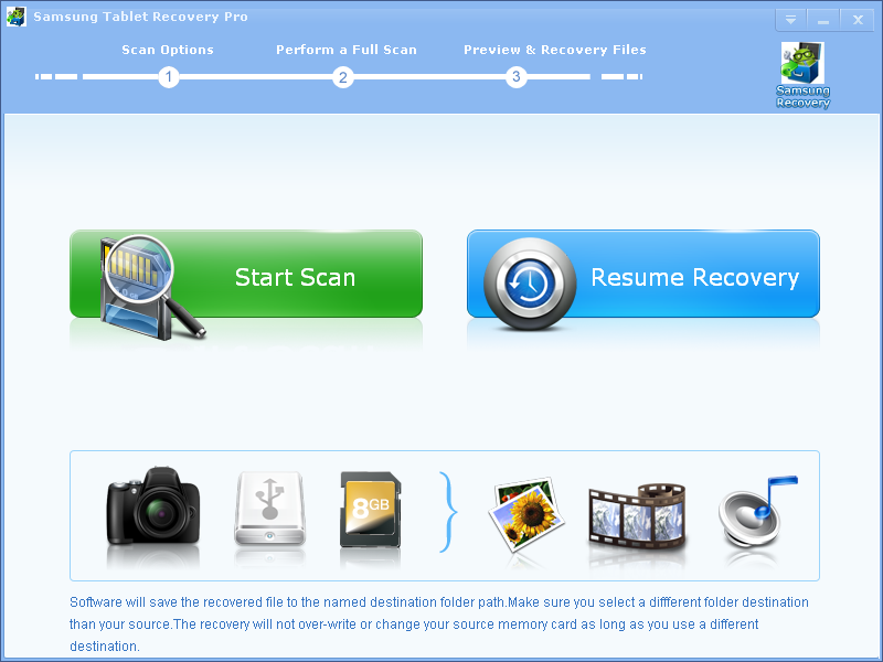 Samsung Tablet Recovery Pro