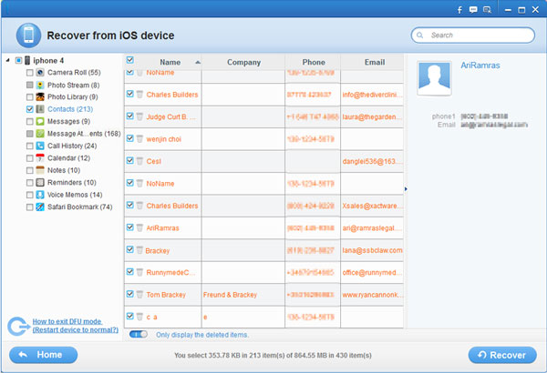 iPhone iPod iPad Data Recovery