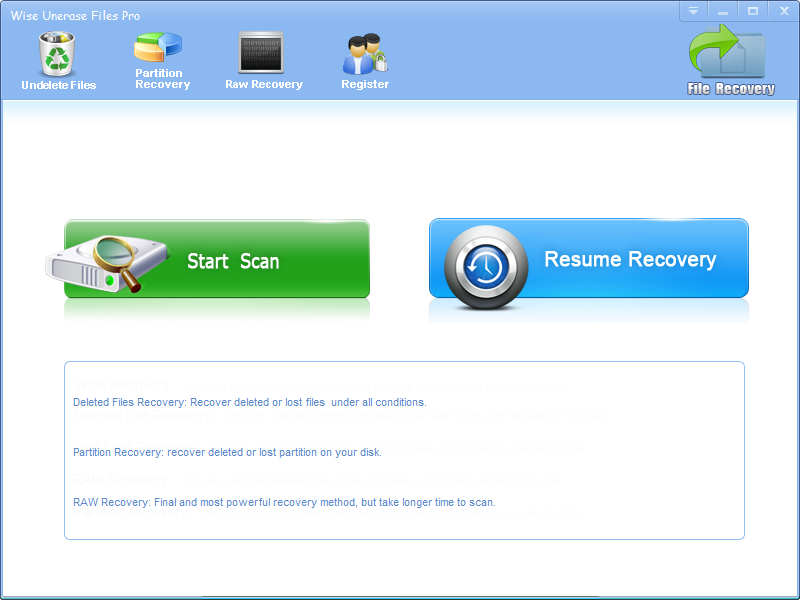 Wise Unerase Files