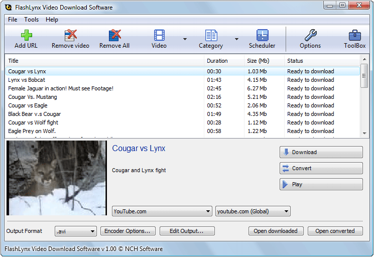 FlashLynx Free YouTube Video Downloader