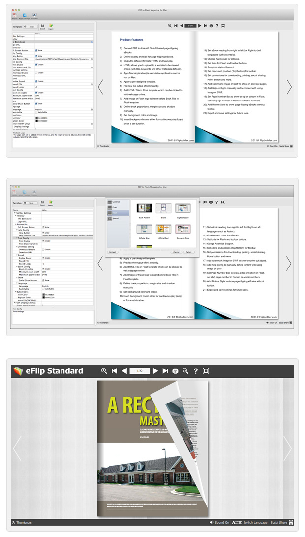 eFlip Standard for Mac