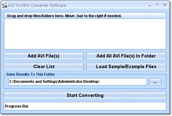 AVI To MOV Converter Software