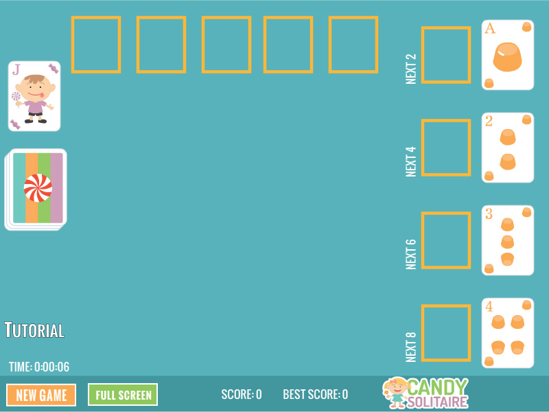Candy Calculation Solitaire