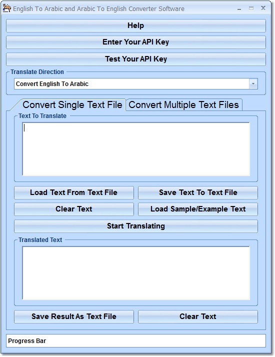 English To Arabic and Arabic To English Converter 