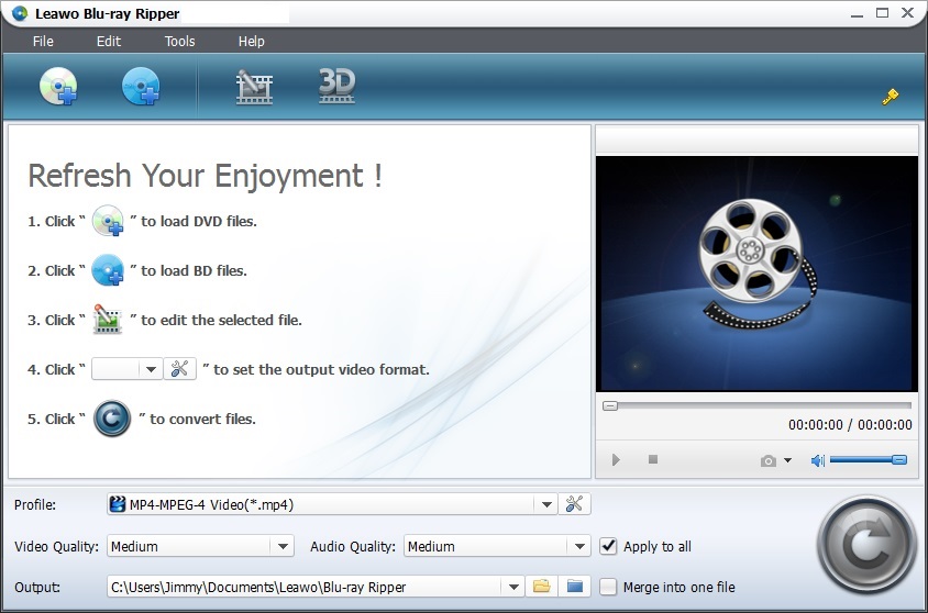 Leawo Blu-ray to iPad Converter