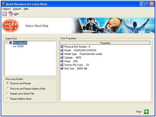 Advance Lotus Notes Recovery Tools