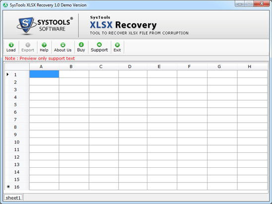 MS Office 2007 Excel Recovery