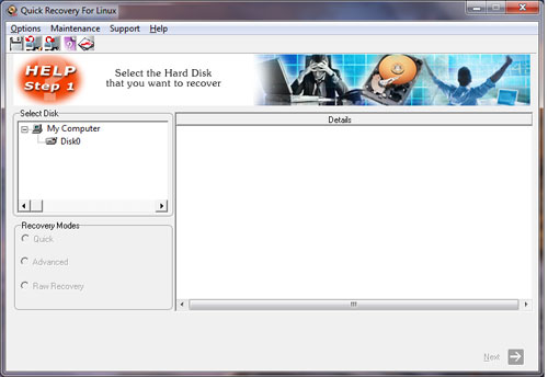 Advanced Linux Data Recovery Software