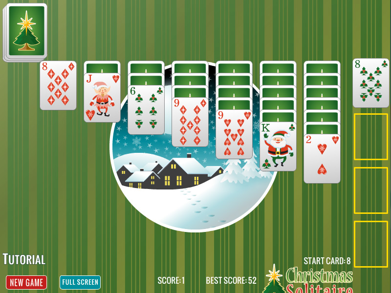 Christmas Agnes Solitaire