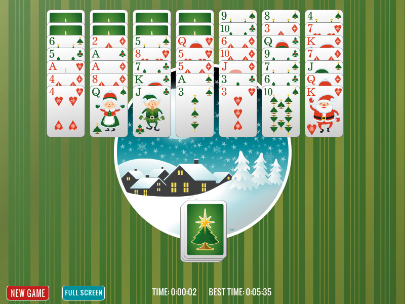 Christmas Scorpion Solitaire