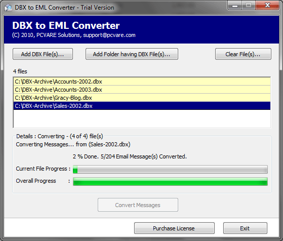 Outlook Express to EML