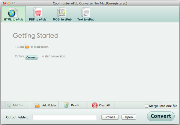 Coolmuster ePub Converter for Mac