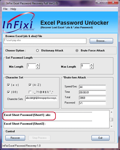Unlock Excel