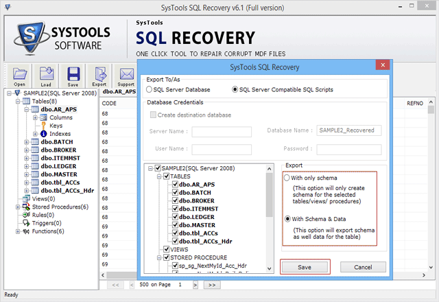 SQL Server System Database Recovery