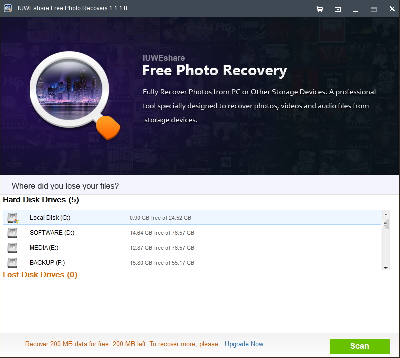 free photo recovery software, free image recovery software, free deleted photo recovery, free recover deleted photos, free recover lost photos