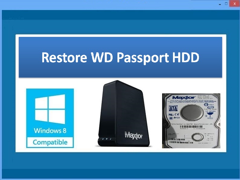 Restore WD Passport HDD