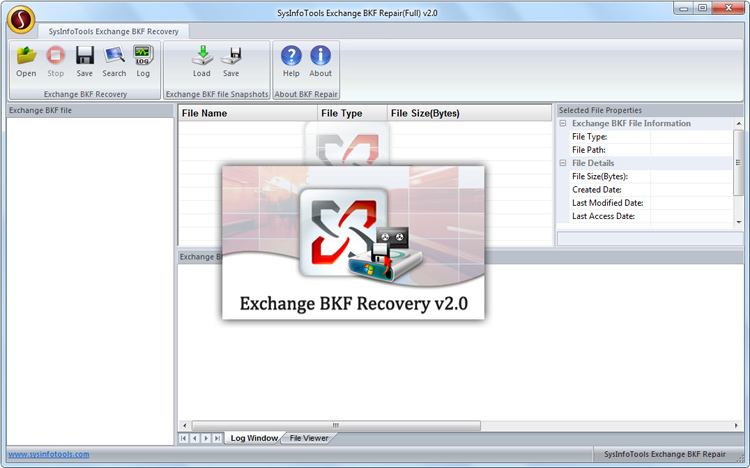 SysInfoTools Exchange BKF Recovery