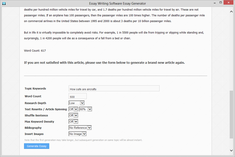 Essay Generator