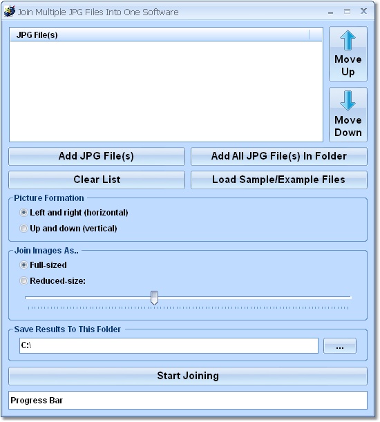 Join Multiple JPG Files Into One Software