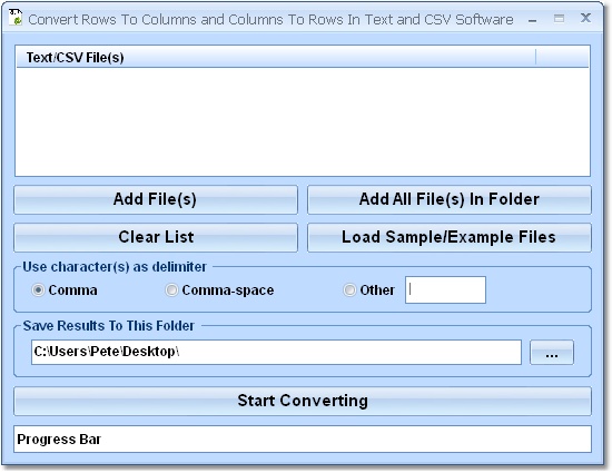 Convert Rows To Columns and Columns To Rows In Tex