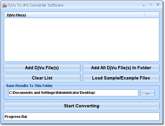 DjVu To JPG Converter Software