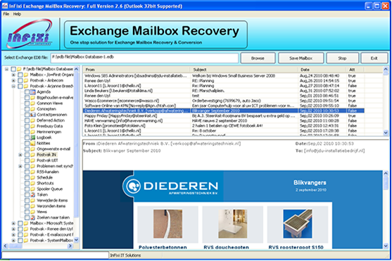 Recover EDB