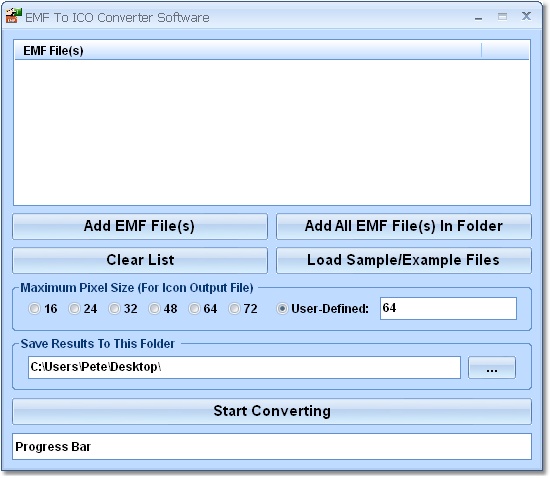 EMF To ICO Converter Software