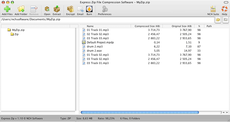 Express Zip Free Mac Compression Program