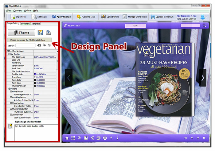 Free jQuery Plugin Flipbook Maker