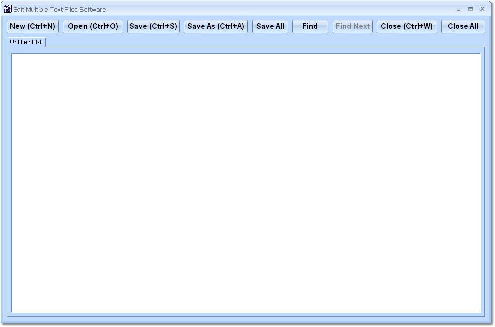 Edit Multiple Text Files Software