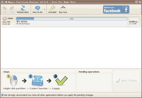 IM-Magic Partition Resizer Server