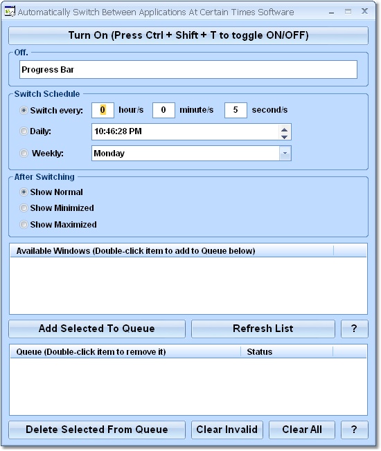 Automatically Switch Between Applications At Certa