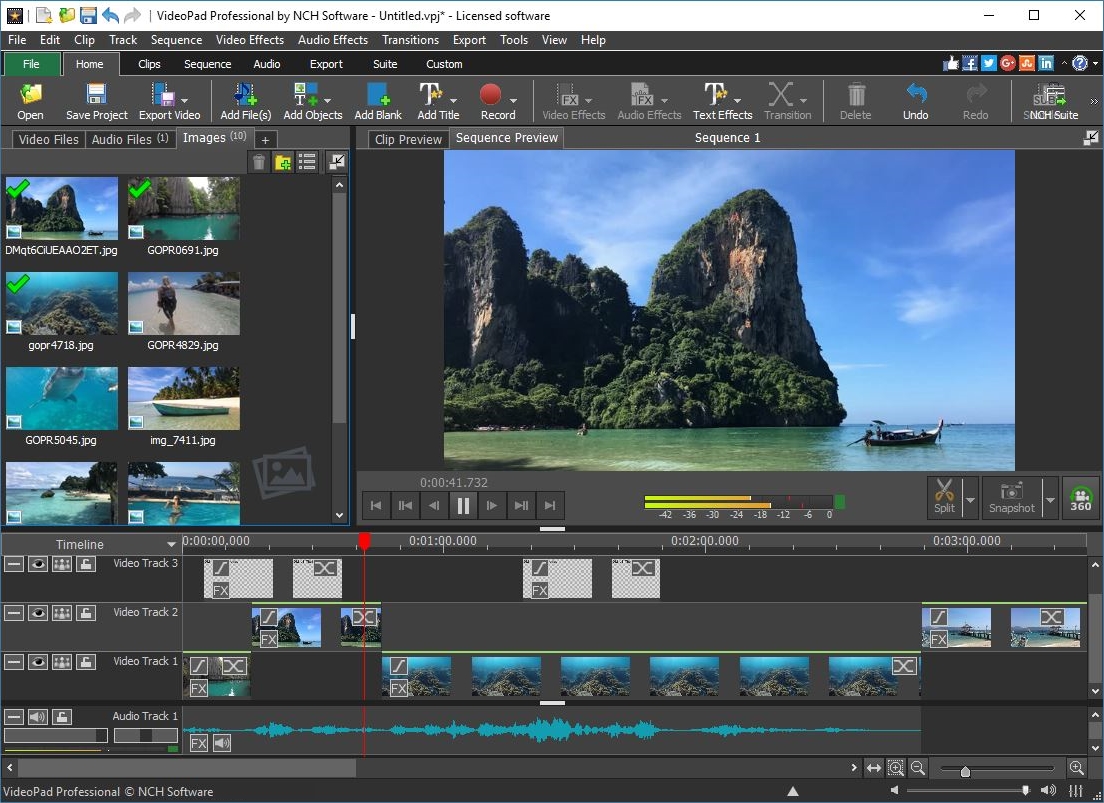 VideoPad Free Video Editing for Mac