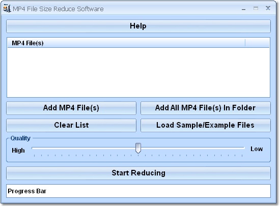 MP4 File Size Reduce Software
