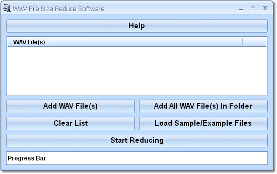 WAV File Size Reduce Software