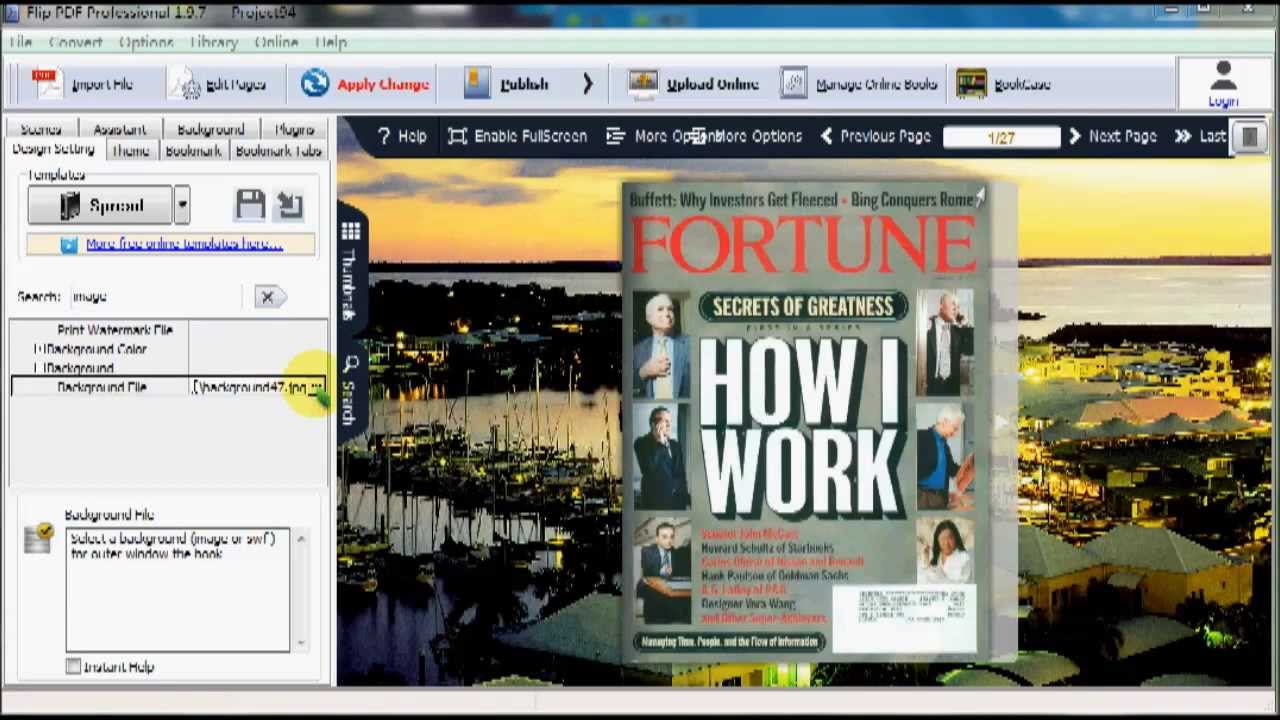 Free page flip software for win