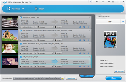 Free Video Converter Factory