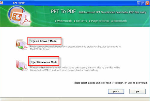 Microsoft PPTX to PDF Converter